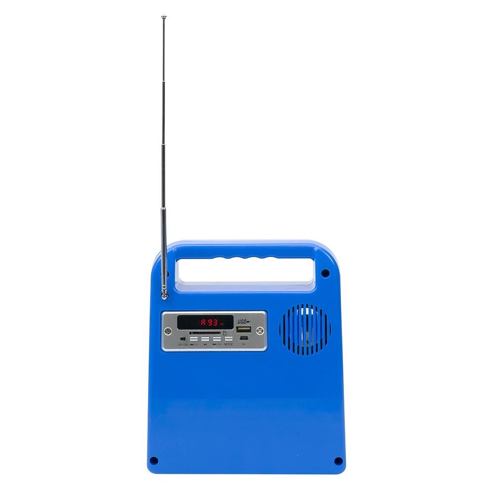PNI H01 Zonnepaneel met accu, Kamperen (nood)radio+lampen, Ophalen of Verzenden, Nieuw, Radio