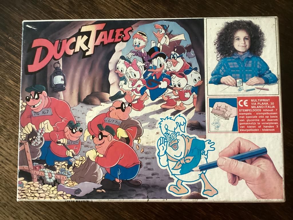 Stempels Ducktales, Verzamelen, Ophalen of Verzenden, Zo goed als nieuw, Beeldje of Figuurtje