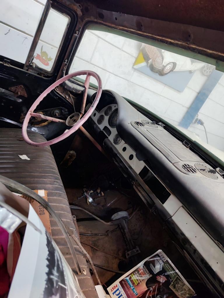 Te Koop/Ruil de Belair van Ford. Een Ford Fairlane 1956, foto 12