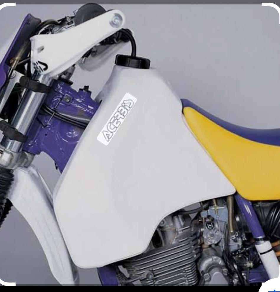 Suzuki DR350 Honda XR250/400/600 Acerbis Tank Gezocht, Ophalen of Verzenden, Gebruikt