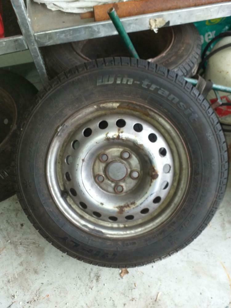 vw t4 winterbanden, Ophalen, 15 inch, Winterbanden, Velg(en)