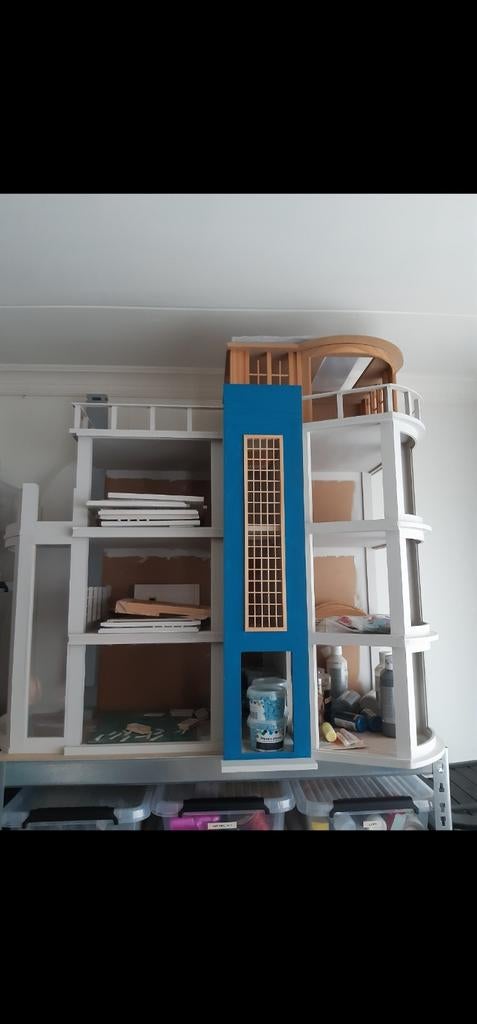Te koop Malibu beach house poppenhuis, Ophalen, Gebruikt, Poppenhuis