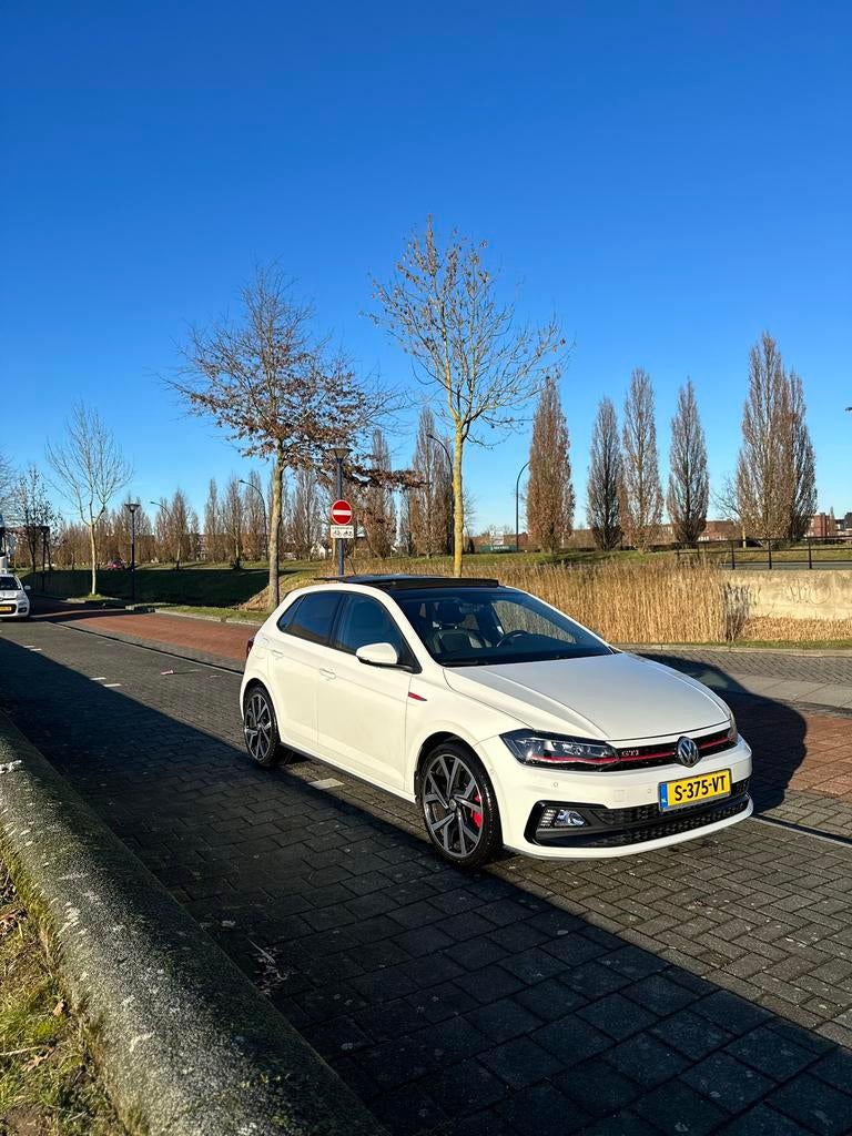 Volkswagen Polo 2.0 TSI 200pk 6-DSG 2019 Wit, Auto's, Zwart, 4 cilinders, 1984 cc, Wit