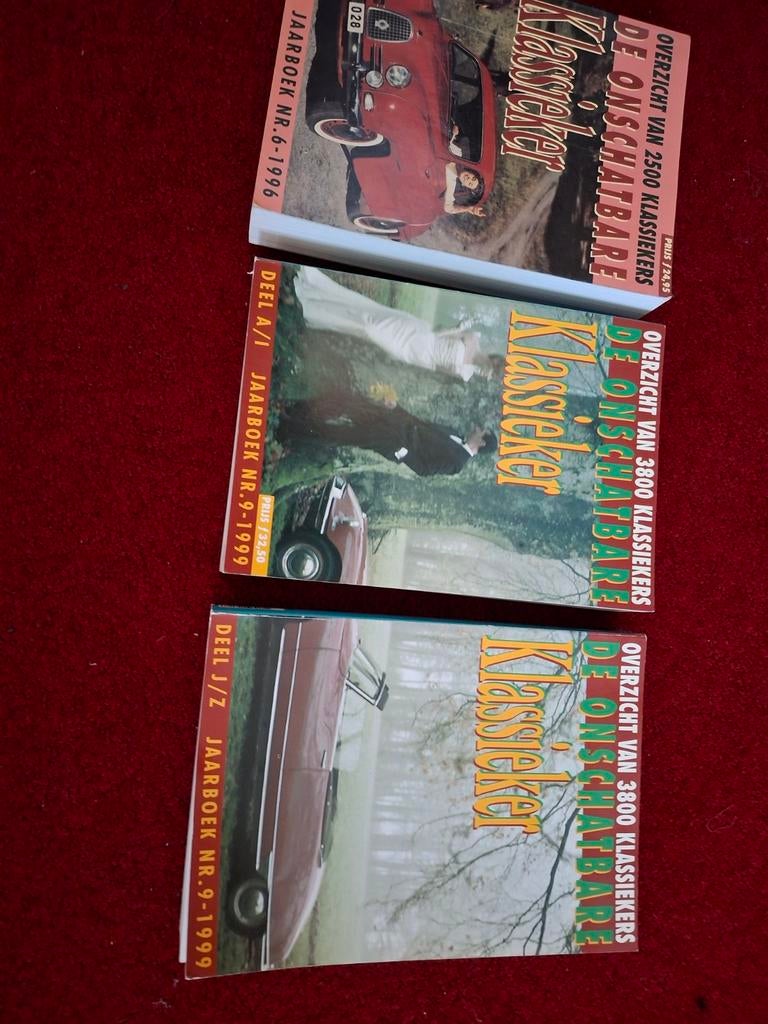 3x jaarboek de onschatbare kassieker, Ophalen of Verzenden, Zo goed als nieuw, Algemeen
