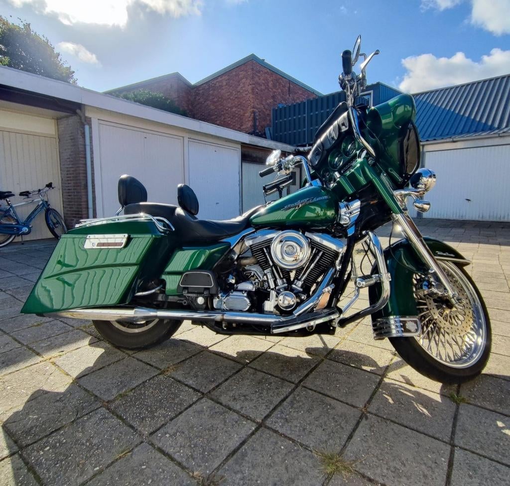 Harley-Davidson Streetglide (1998) – 1340cc Evolution – Carb, 2 cilinders, 1340 cc, Motorrijbewijs A, Particulier