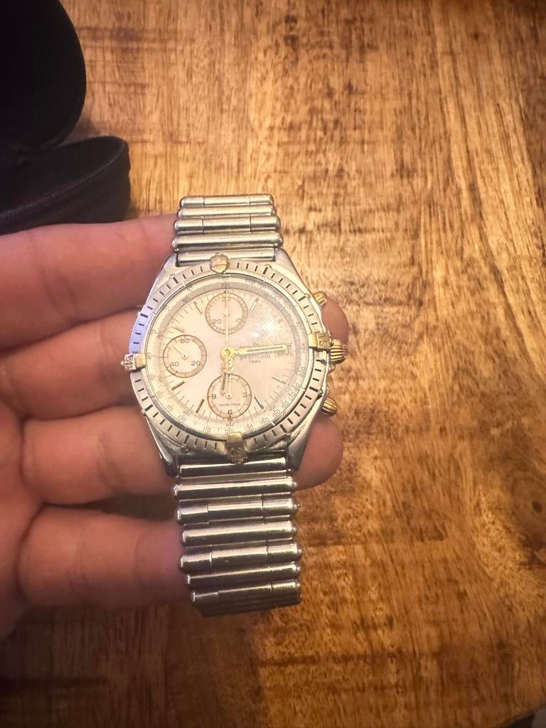 Breitling Chronomat Horloge, Sieraden, Tassen en Uiterlijk, Horloges | Heren, Gebruikt, Staal, Breitling, Polshorloge