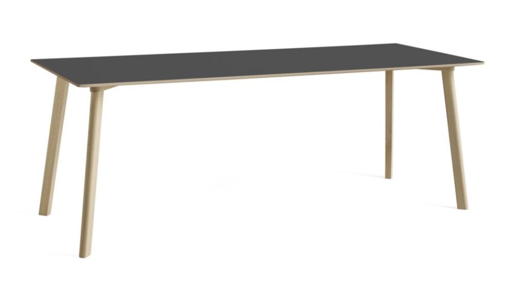 Tafel Hay CPH Deux 210 Stone Grey, Vijf personen of meer, Rechthoekig, Nieuw, 200 cm of meer