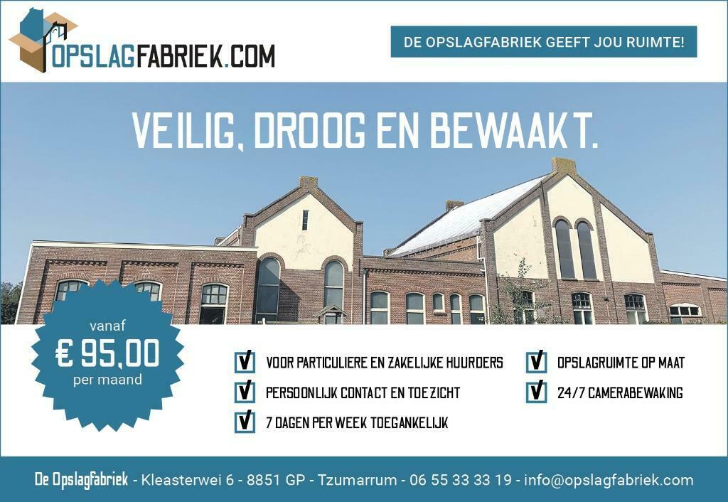 Inpandige opslag ruimte/ boxen/units/stallingplek te huur, Opslag
