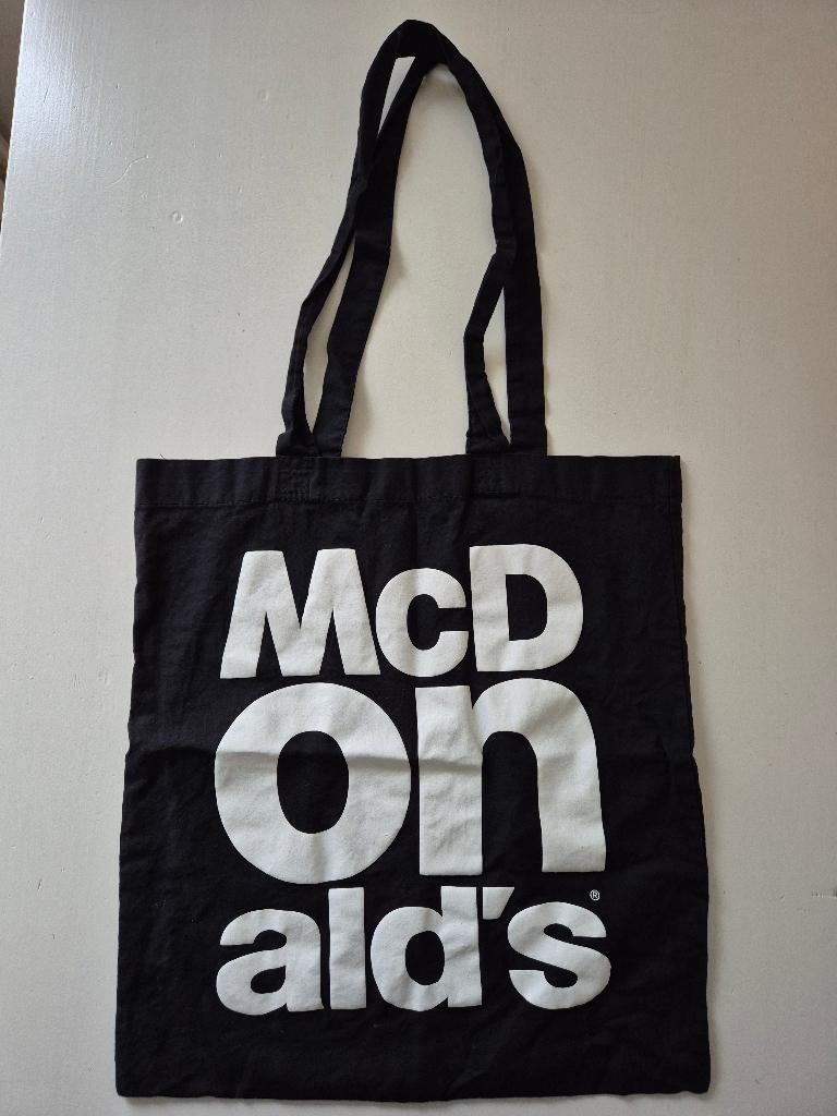 McDonald’s nieuwe tote bag tas, Ophalen of Verzenden, Nieuw, Zwart, Schoudertasje