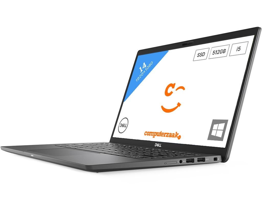 Dell Latitude 7410/Intel Core i5 1.70GHz/8GB/256GB M.2 SSD, 256 GB, 2 tot 3 Ghz, Qwerty, 8 GB