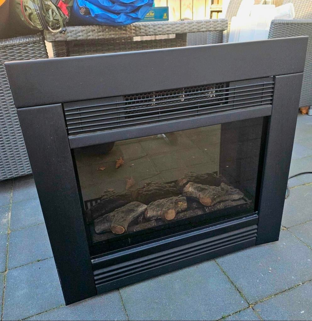 Elektrische openhaard kachel sfeerhaard cinewall fireplace, Ophalen of Verzenden, Zo goed als nieuw, Inbouwhaard, Elektrische haard