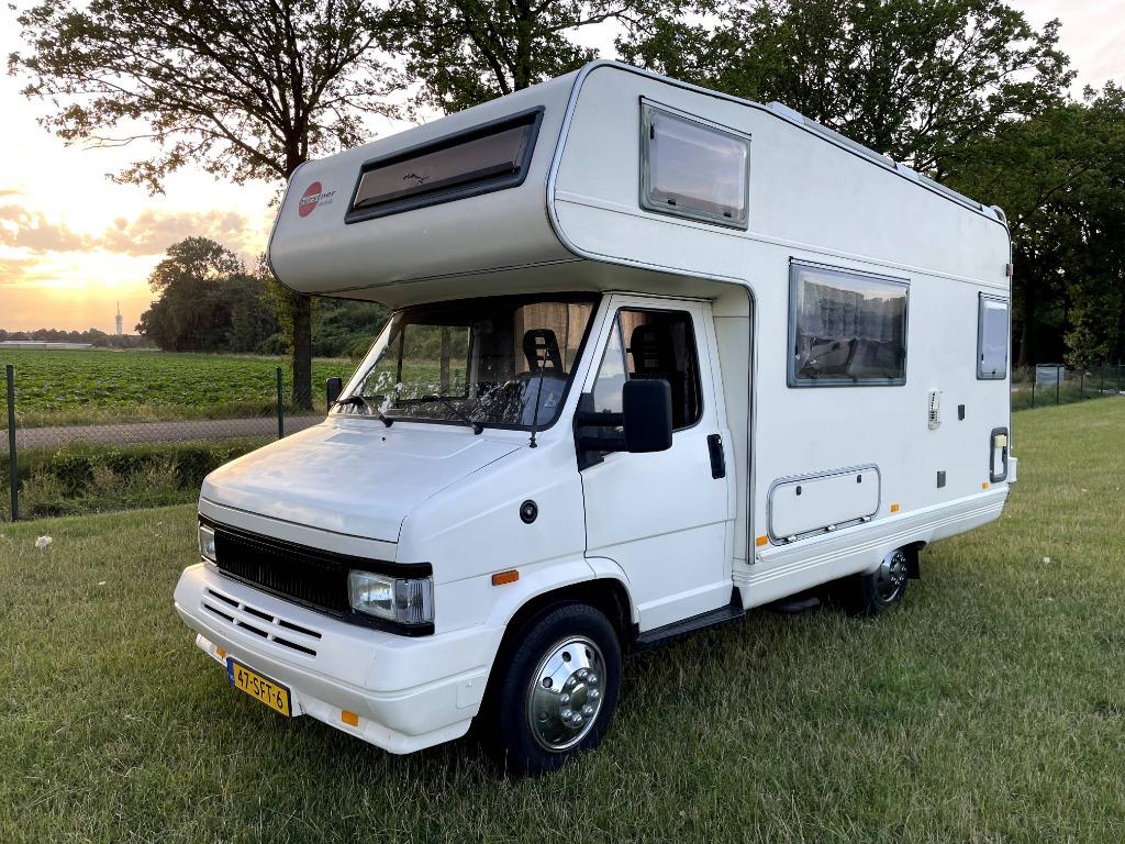 5p Fiat 290 camper met airco en alkoof te huur