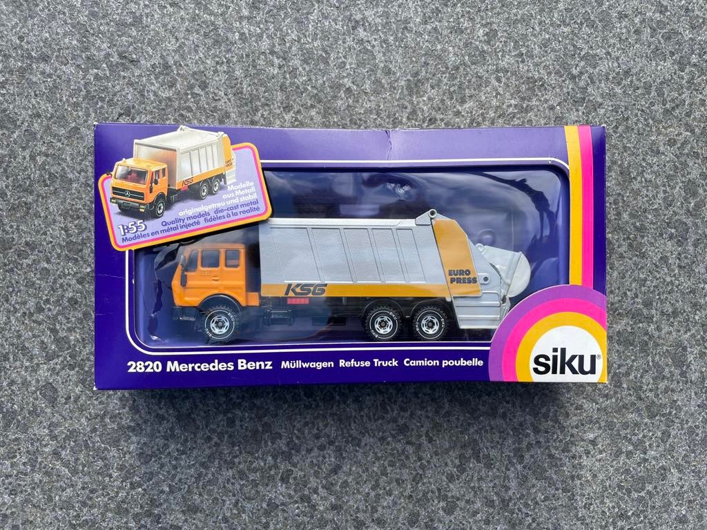 Siku 2820 - Mercedes 2232 vuilniswagen, Ophalen of Verzenden, Nieuw, Bus of Vrachtwagen, SIKU