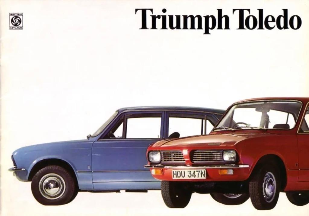 Werkplaats Handboek Triumph Toledo 1971 , Nederlands, Ophalen of Verzenden