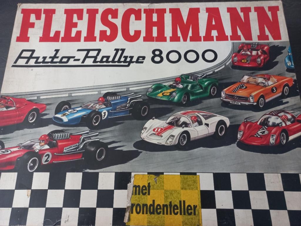 Fleischmann Auto Rallye 8000 Racebaan, Fleischmann, Zelf te bouwen, Ophalen of Verzenden, Elektrisch