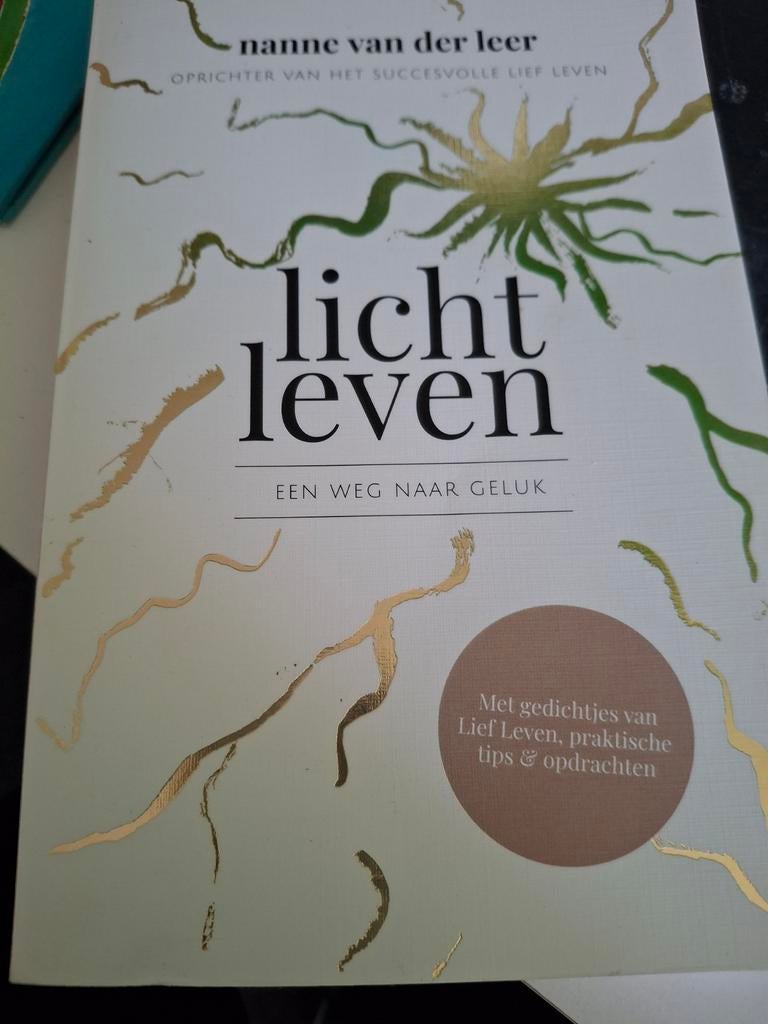 Boek "Licht leven" - Nanne van der Leer, Ophalen of Verzenden, Zo goed als nieuw