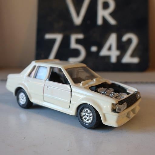 Mitsubishi Lancer 2000 Rally turbo Yonezawa Toys Japan 1:40, Hobby en Vrije tijd, Modelauto's | 1:43, Ophalen of Verzenden, Gebruikt