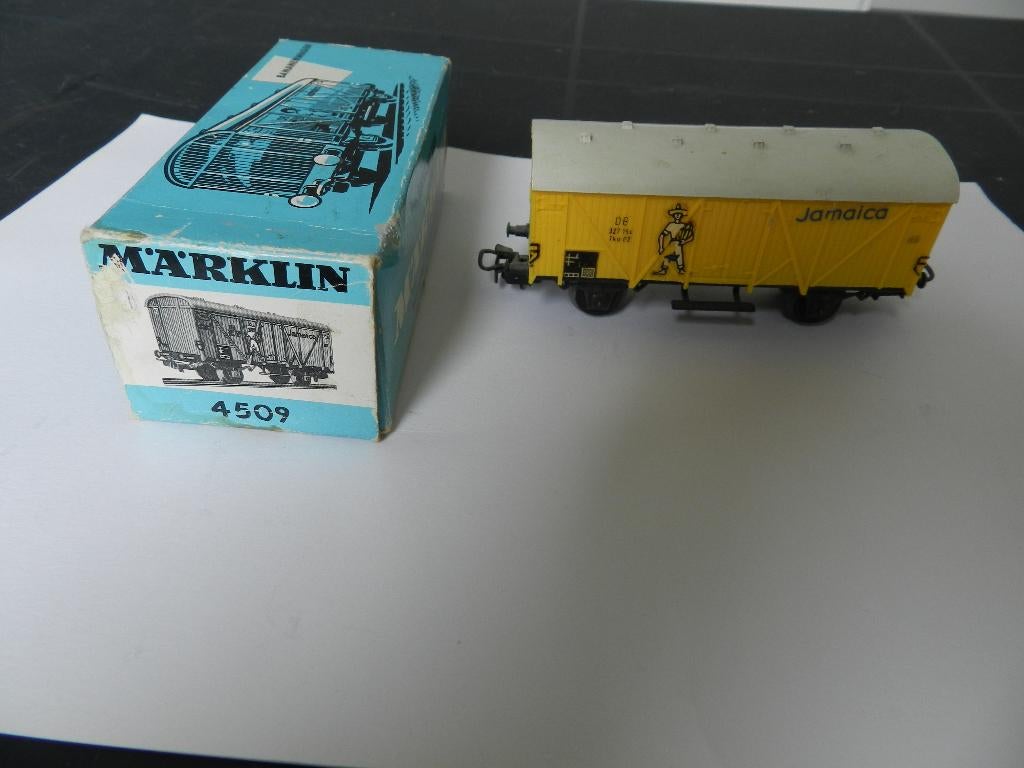 Marklin wagon 4509 met ovp, Wisselstroom, Gebruikt, Verzenden, Wagon