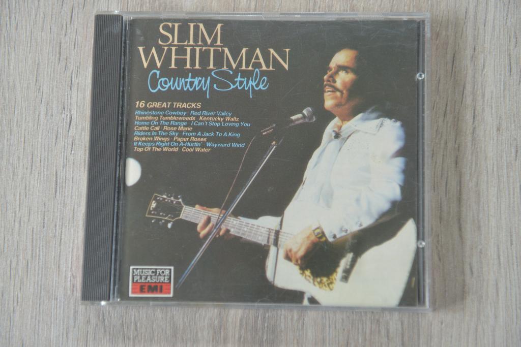 SLIM WHITMAN --- COUNTRY STYLE 16 geweldige nummers, Ophalen of Verzenden, Zo goed als nieuw