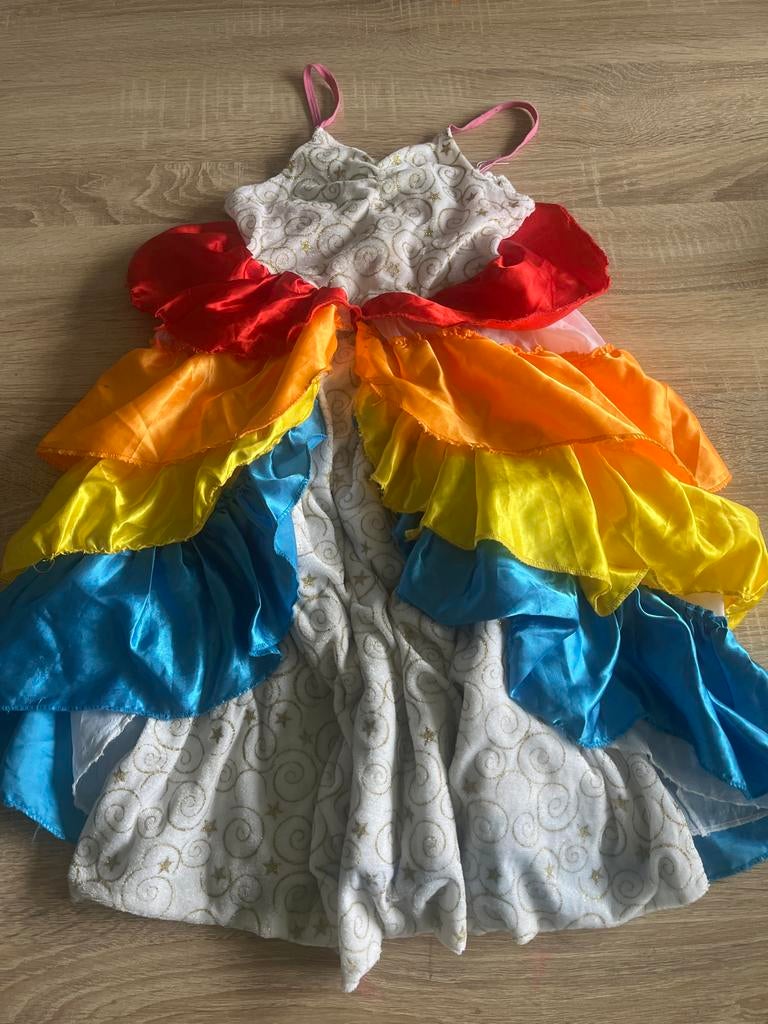 Verkleed jurk ‘prinses’ maat 110-116, Ophalen of Verzenden, Gebruikt, 110 t/m 116, Meisje