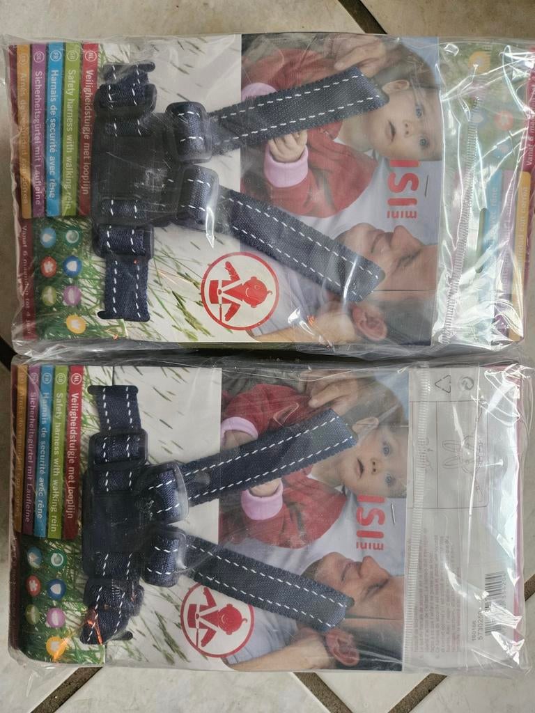 Pakket nieuwe veiligheidstuigjes met looplijn van ISI mini, Kinderen en Baby's, Ophalen of Verzenden, Nieuw