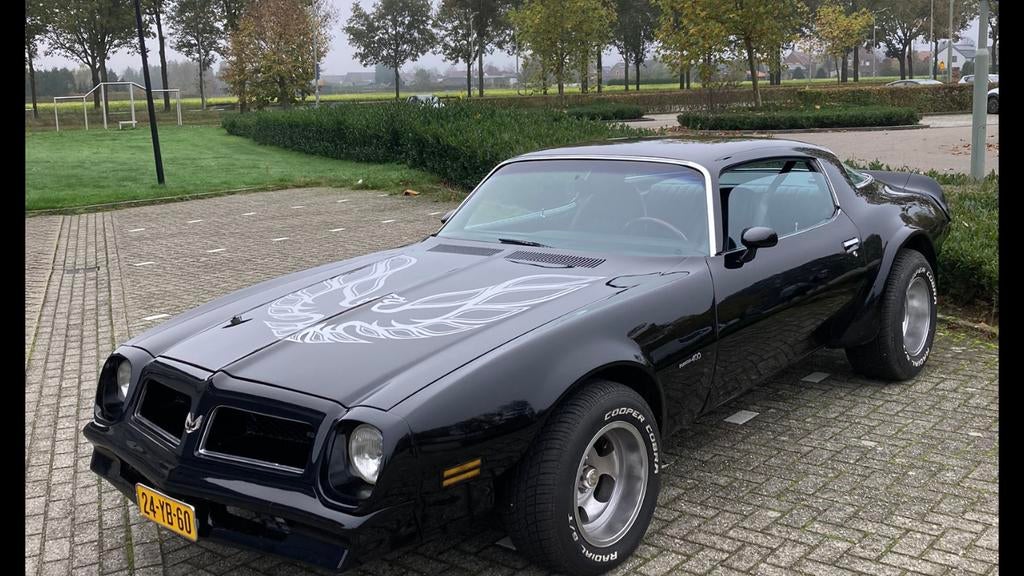 Pontiac 1976 Zwart, Auto's, 8 cilinders, Zwart, 5740 cc, Geïmporteerd