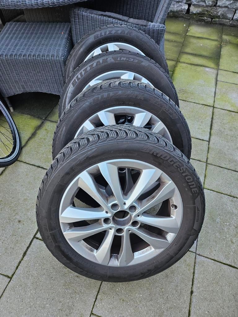 Winterset mercedes c-klasse W205, Auto-onderdelen, Banden en Velgen, Ophalen, 17 inch, Winterbanden, 225 mm
