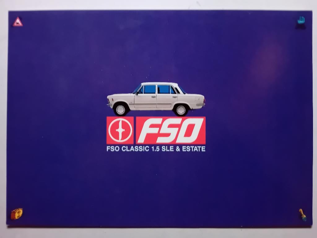 Brochure FSO Classic 11.5 SLE/ Estate, Ophalen of Verzenden, Zo goed als nieuw, Overige merken