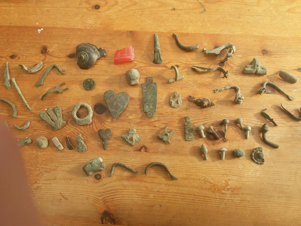 bodemvondsten romeins middeleeuws, Antiek en Kunst, Antiek | Koper en Brons, Ophalen of Verzenden