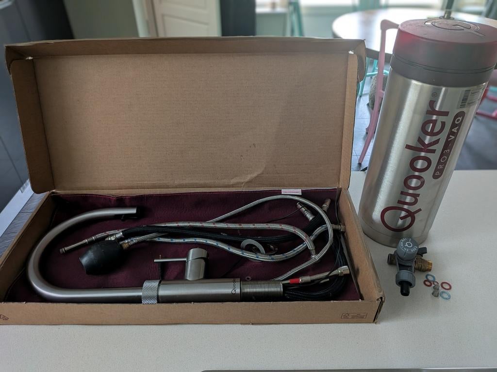 Quooker Flex RVS met Pro3 boiler complete set, Ophalen of Verzenden