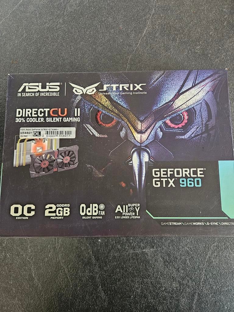 Asus Strix GTX 960 - Wegens Upgrade, Computers en Software, Videokaarten, PCI-Express 3, Gebruikt, HDMI, Ophalen of Verzenden