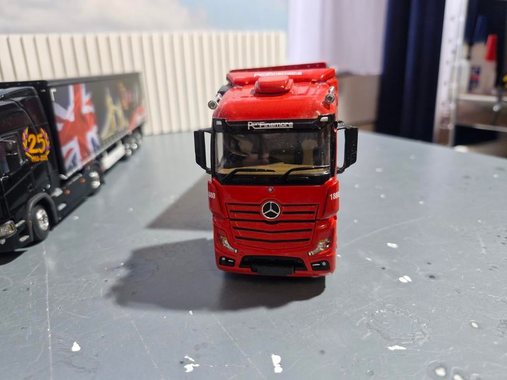 Mercedes actros 6x4 met huiftrailer wsi, Ophalen of Verzenden, Zo goed als nieuw, Bus of Vrachtwagen, Wsi