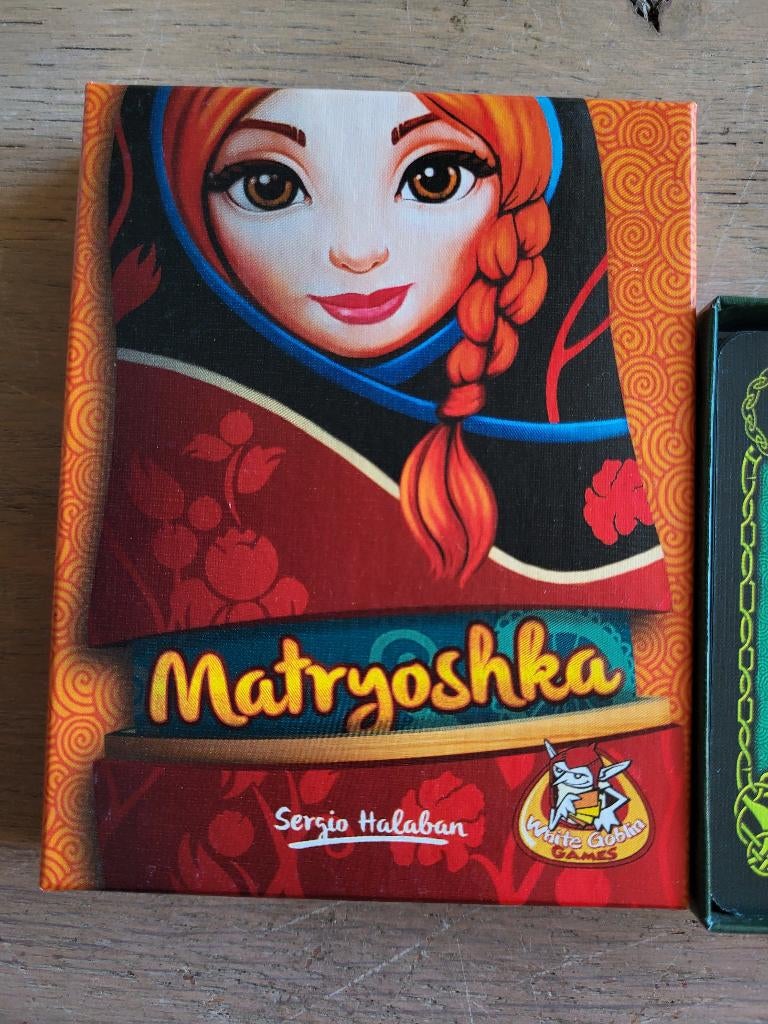 spel Matryoshka zgan! kaartspel, Een of twee spelers, Ophalen of Verzenden, Zo goed als nieuw