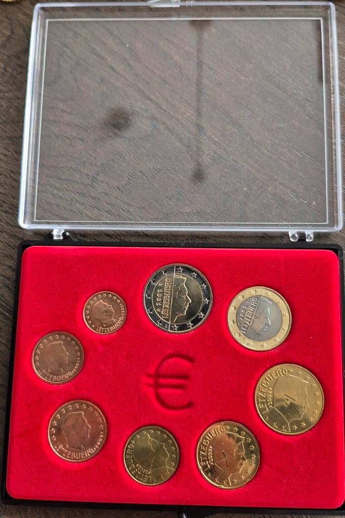 Euromunten Luxemburg 2002 - Complete Set, Ophalen of Verzenden, Luxemburg, Overige waardes, Setje