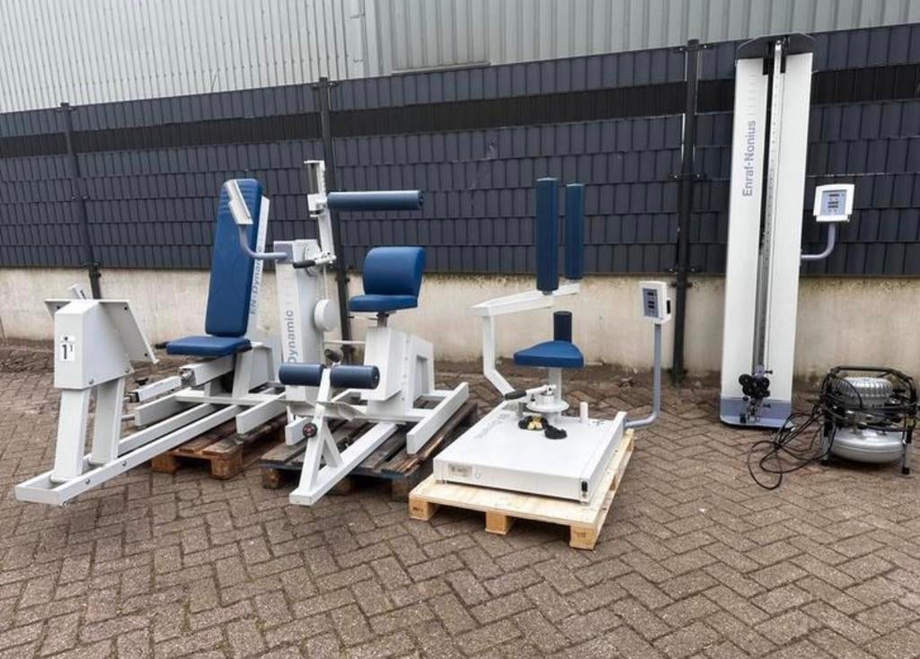Enraf Nonius Pullley , Legpress , Roto Torso ,Back extension, Ophalen, Gebruikt, Overige typen