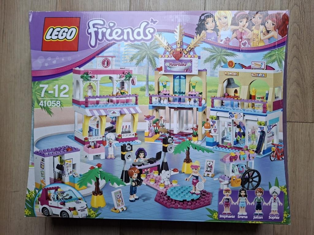 Lego Friends Heartlake Winkelcentrum 41058, Kinderen en Baby's, Speelgoed | Duplo en Lego, Ophalen of Verzenden, Zo goed als nieuw