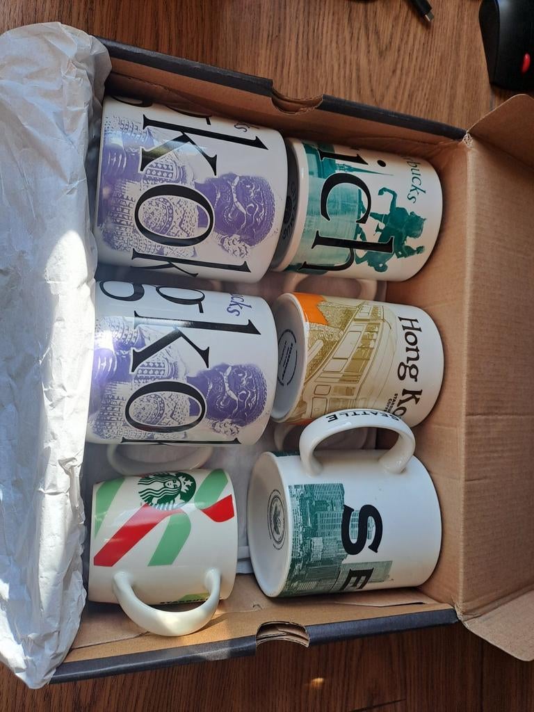 Starbucks City Mugs - Collectie, Ophalen of Verzenden, Gebruikt