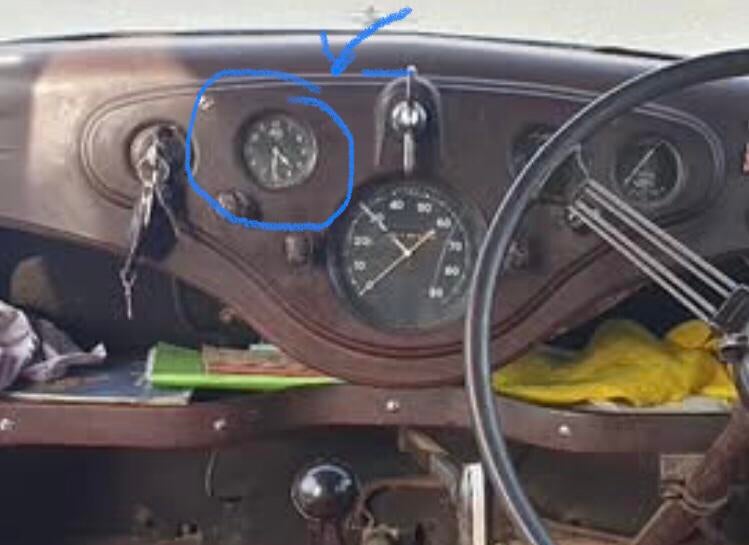 Ford prefect A493E klok gezocht, Ophalen of Verzenden, Nieuw, Ford