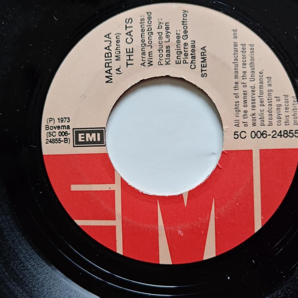 The Cats - Maribaja Single, Cd's en Dvd's, Vinyl Singles, Gebruikt, 7 inch, Single, Ophalen of Verzenden