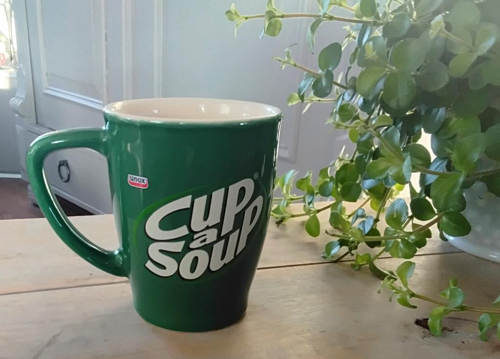 Cup a Soup - Cup-a-Soup - beker, mok, soepbeker, soepmok, Huis en Inrichting, Keuken | Servies, Keramiek, Ophalen of Verzenden