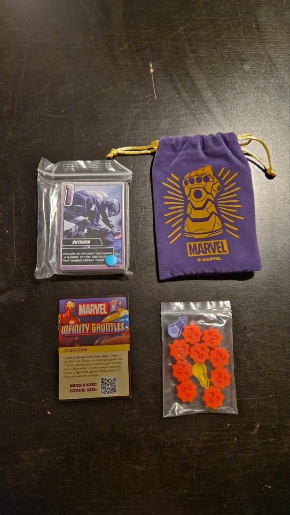 Marvel Infinity Gauntlet kaartspel, Ophalen of Verzenden, Nieuw