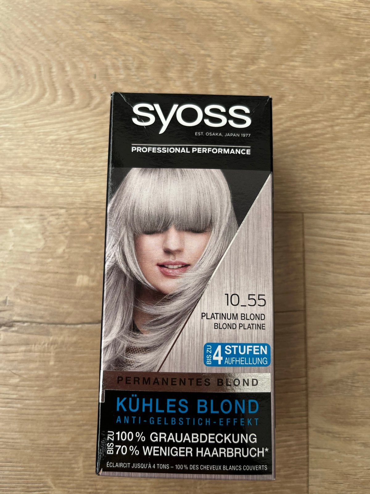Syoss Platinum Blond Haarverf 10_55, Ophalen of Verzenden, Nieuw, Overige typen