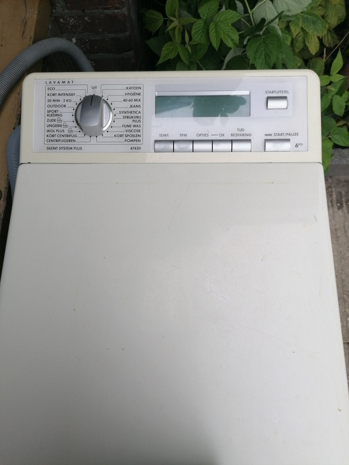 AEG Lavamat Bovenlader Wasmachine 6kg, Witgoed en Apparatuur, Ophalen, 1200 tot 1600 toeren, Gebruikt, 4 tot 6 kg