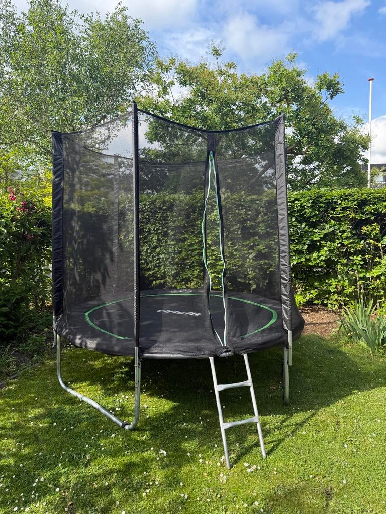 VirtuFit Trampoline 251 met Veiligheidsnet, Ophalen, Zo goed als nieuw