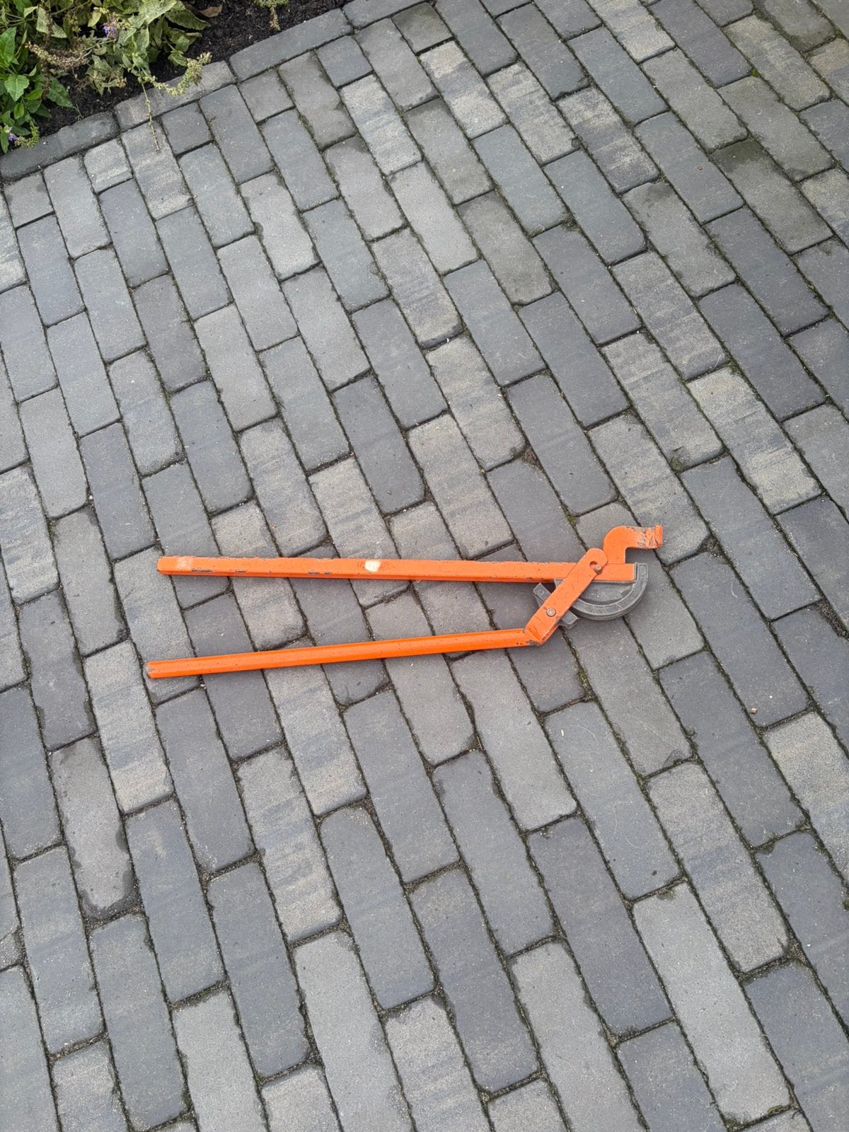 Tekoop buigblok 15 mm, Ophalen, Gebruikt