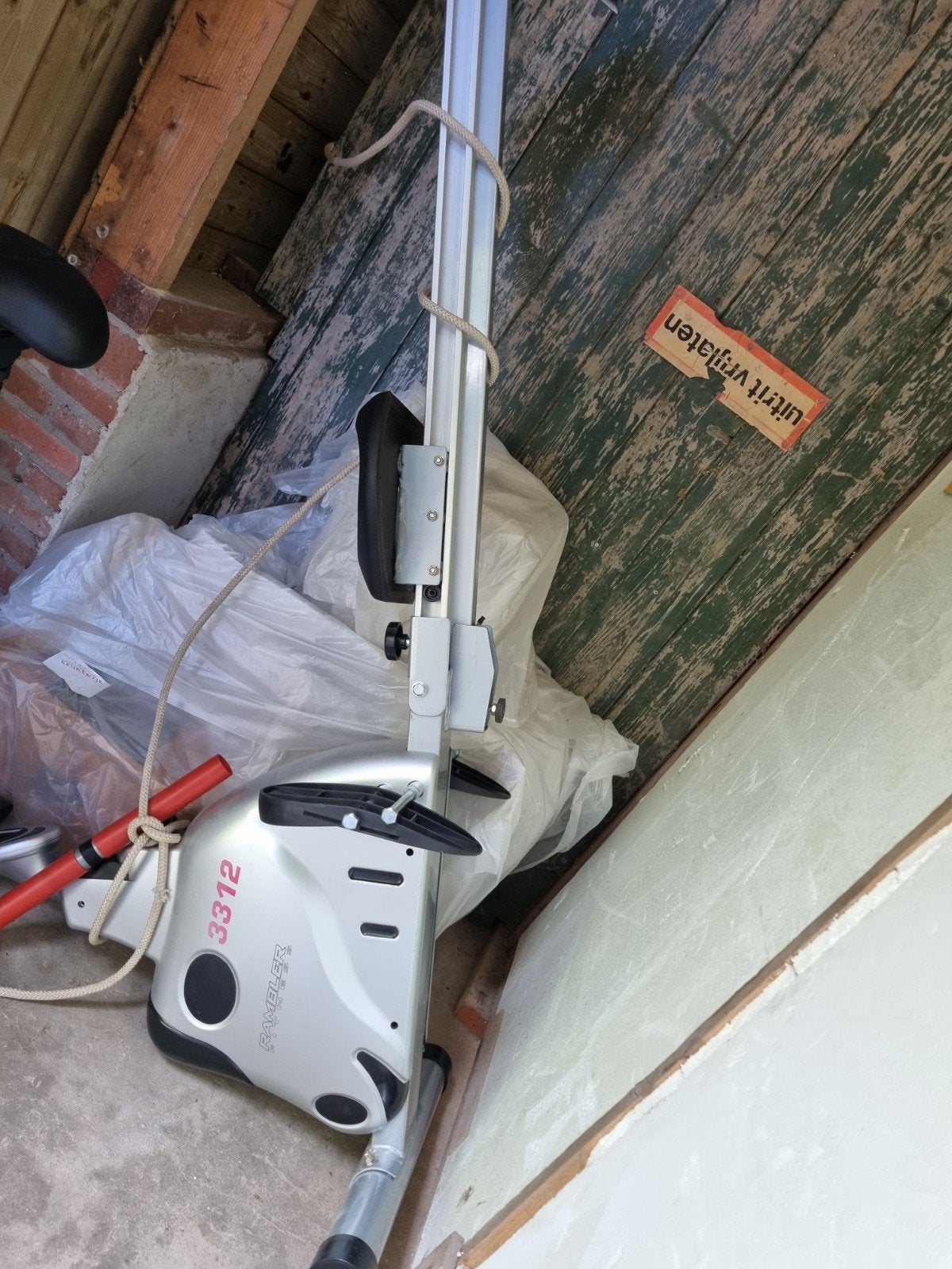 Roeitrainer Powerflex 3312 - Gebruikt., Gebruikt, Ophalen of Verzenden, Rug, Metaal