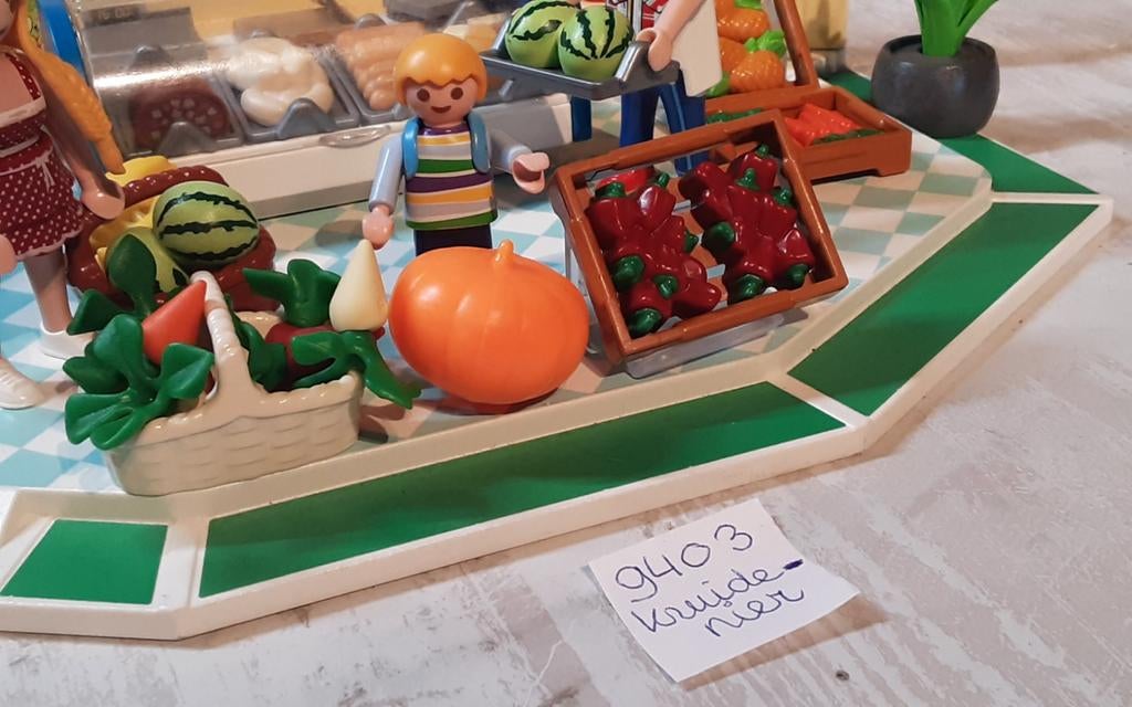 9403 kruidenierswinkel met kruidenier, Ophalen of Verzenden, Zo goed als nieuw, Complete set