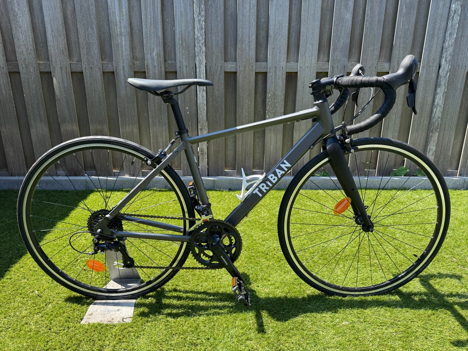 Triban RC120 racefiets - Maat XS, Gebruikt, Velgrem, Aluminium, Minder dan 49 cm