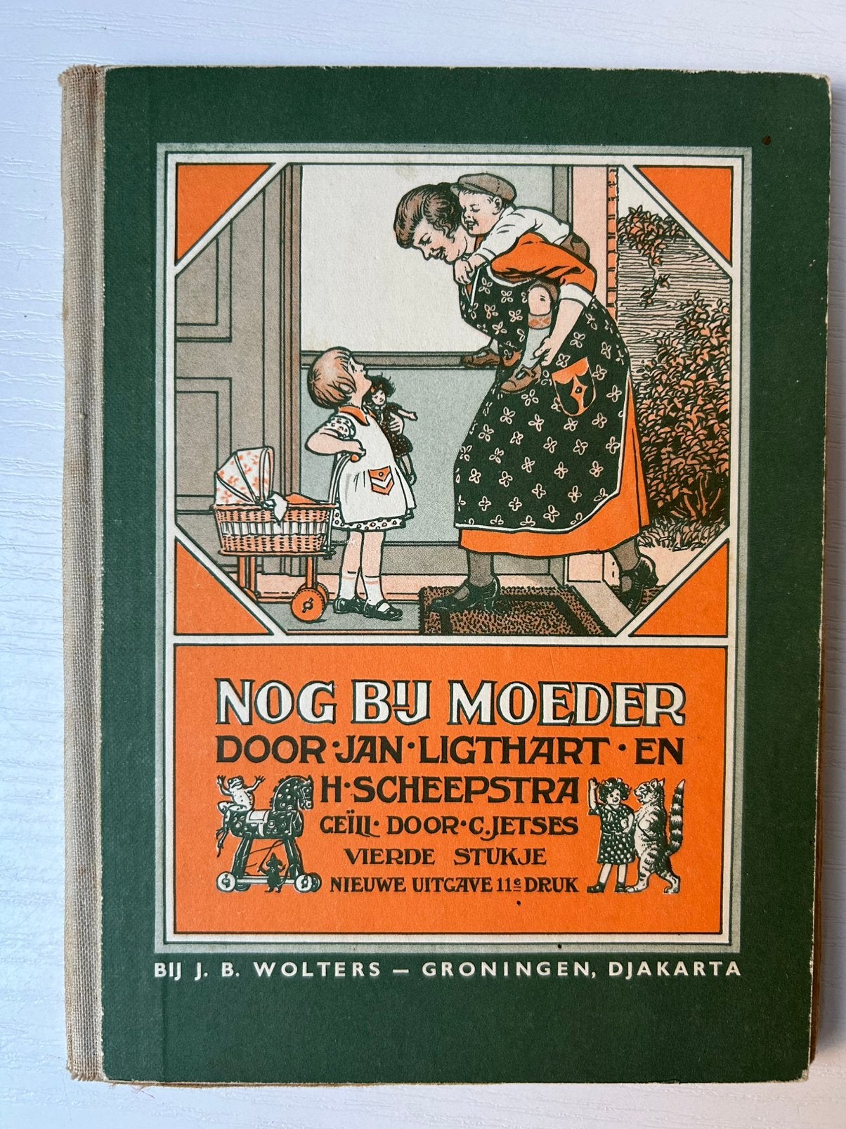 Nog bij Moeder Jan Ligthart vierde stukje 1951, Antiek en Kunst, Ophalen of Verzenden