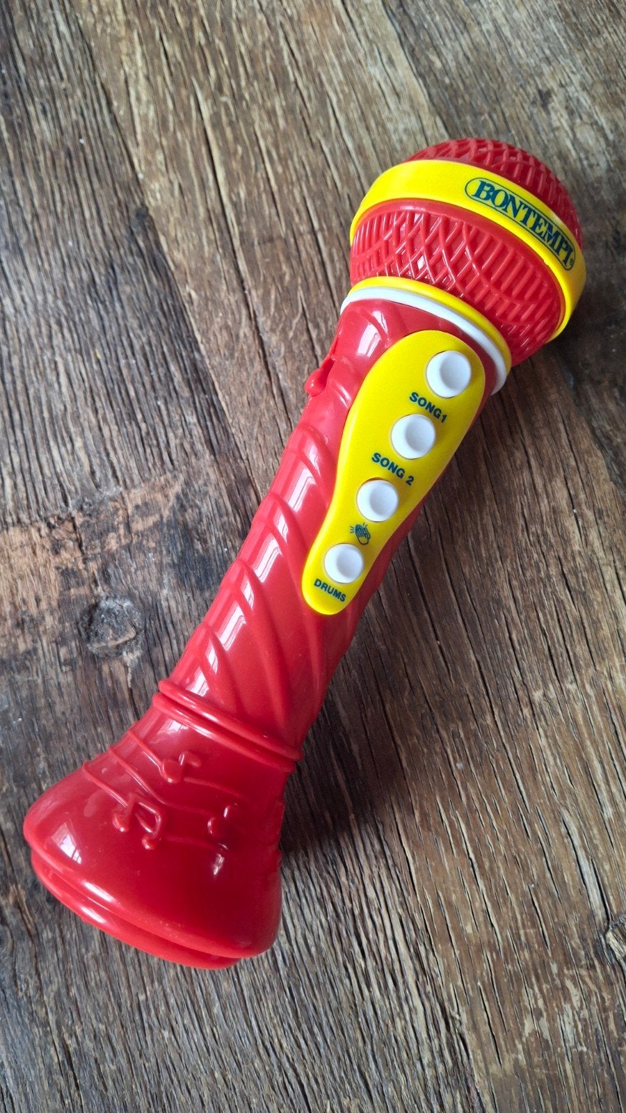 Bontempi Speelgoed Microfoon met Geluid, Ophalen of Verzenden, Zo goed als nieuw, Overige typen, Met geluid